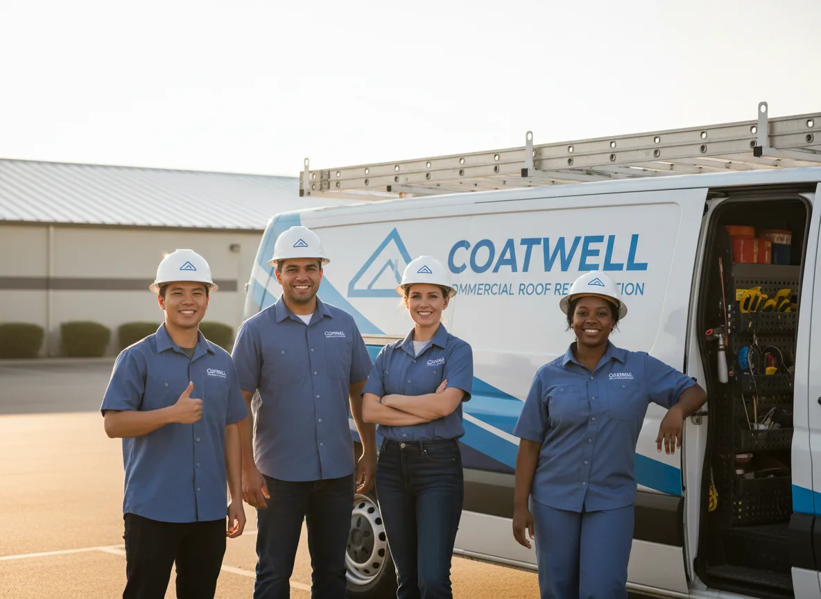 Commercial roof coating company in Sparta, OH